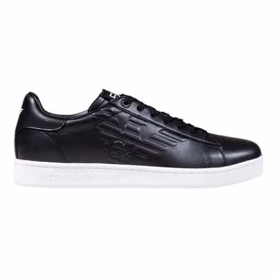 Black Leather Sneakers
