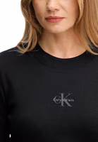 Black Cotton Long Sleeve T-Shirt 4