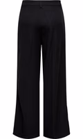 Black Viscose Casual Pants 4