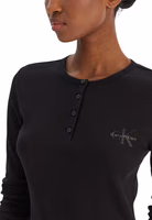 Black Cotton Long Sleeve T-Shirt 4