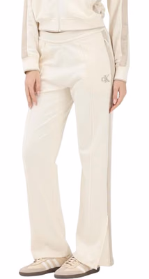 Cream Cotton Joggers (Workout Pants)