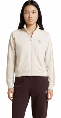 Beige Cotton Sweatshirt