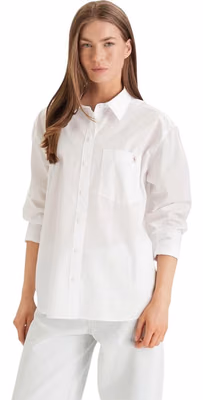 White Cotton Blouse