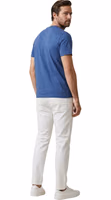 Beige Cotton Skinny Jeans 4