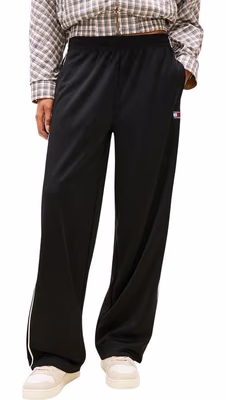 Black Recycled Polyester Joggers (Workout Pants)