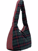 Bicolor Cotton Handbag 4