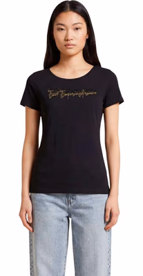 Black Elastane T-Shirt