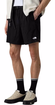 Black Recycled Polyester Bermuda Shorts