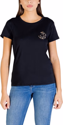 Black Cotton T-Shirt