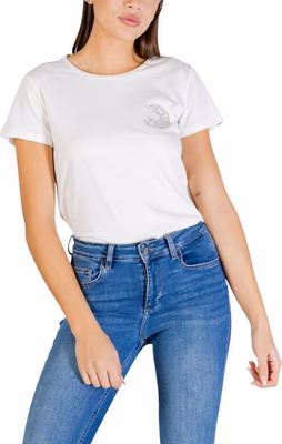 Cream Cotton T-Shirt