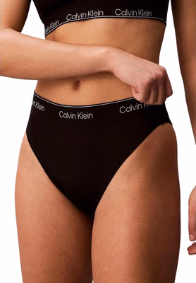 Black Recycled Polyester Swim Briefs