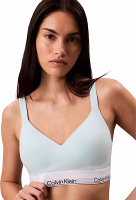 Green Cotton Bra