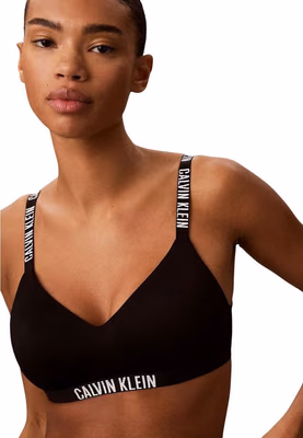 Black Polyester Bra