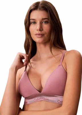 Purple Cotton Bra