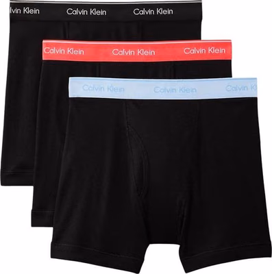 Black Cotton Boxers