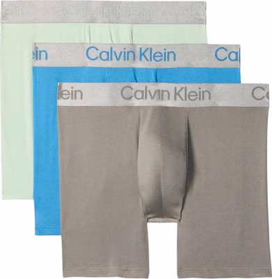 Gray Recycled Polyester Boxers