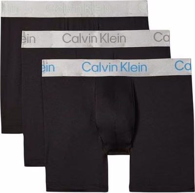 Black And White Recycled Polyester Boxers