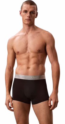 Black And White Recycled Polyester Boxers