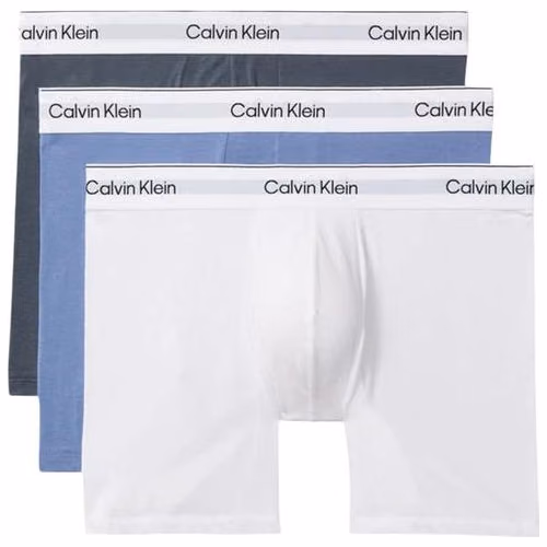Blue Cotton Boxers