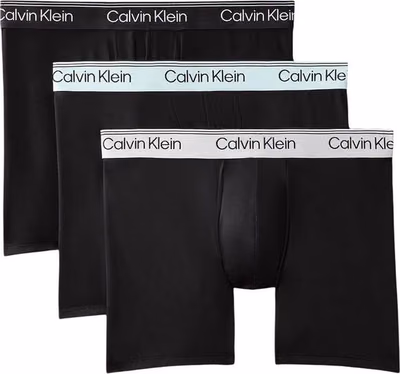 Gray Recycled Polyester Boxers