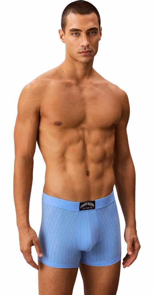 Blue Cotton Boxers