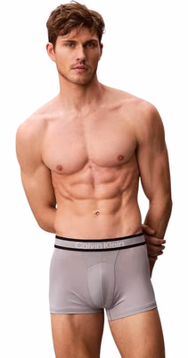Gray Recycled Polyester Boxers