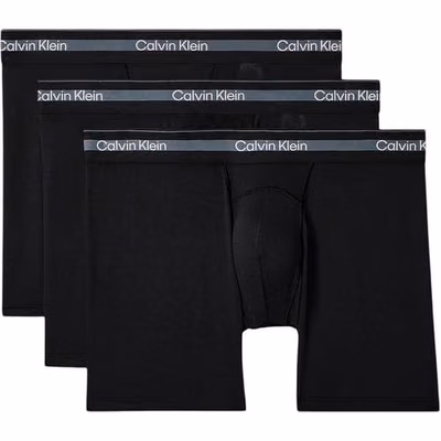 Black Recycled Polyester Boxers