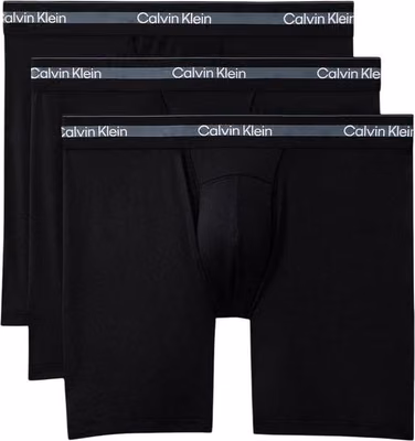 Black Recycled Polyester Boxers