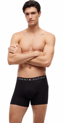 Black Recycled Cotton Boxers