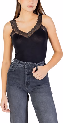 Black Viscose Top
