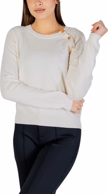 Beige Viscose Sweatshirt