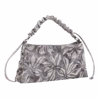 Gray Cotton Handbag 2