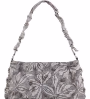 Gray Cotton Handbag 3