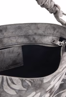 Gray Cotton Handbag 5