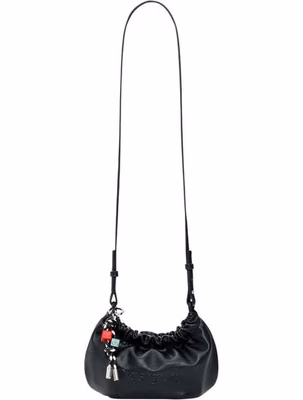 Black Polyester Handbag