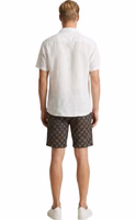 Black Cotton Bermuda Shorts 3