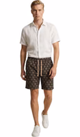 Black Cotton Bermuda Shorts 5
