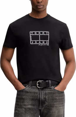 Black Recycled Cotton T-Shirt