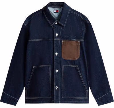 Blue Recycled Cotton Denim Jacket