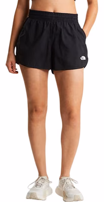 Black Recycled Polyester Knee Length