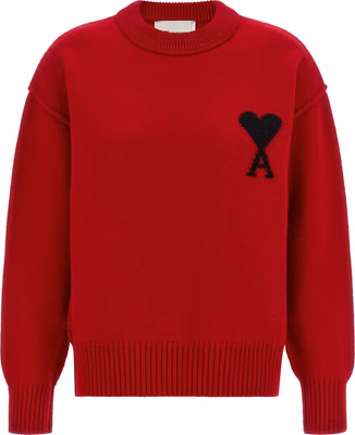 Red Wool Cardigan
