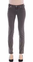 Gray Cotton Women Jeans 4