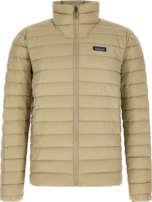 Beige Nylon Shell Jacket