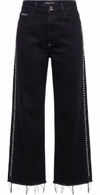 Black Cotton Women Pant