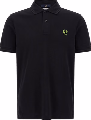 Bicolor Cotton Polo Shirt