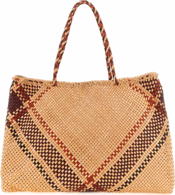 Multicolor Calfskin Tote Bag