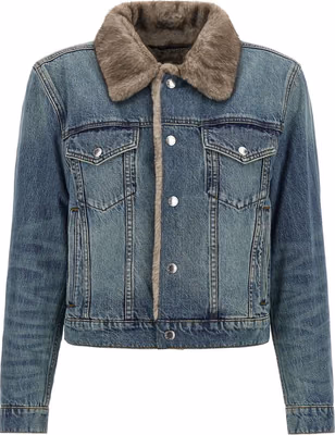 Blue Cotton Denim Jacket