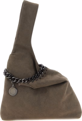 Gray Polyamide Handbag