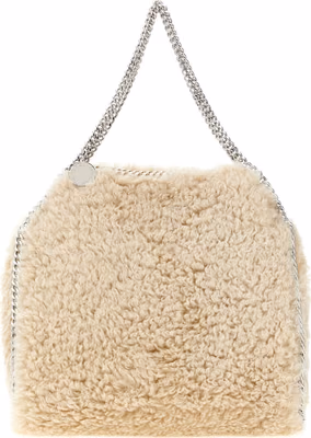 Beige Polyester Shoulder Bag