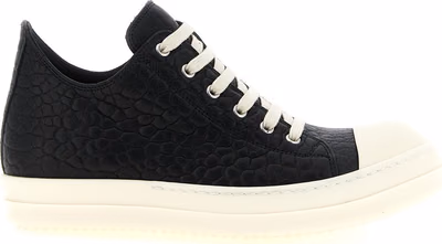 Bicolor Lamb Leather Low Top Sneakers